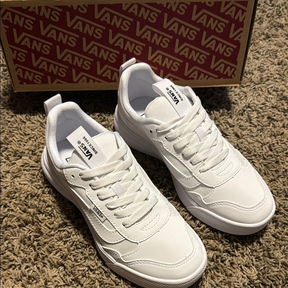 Vans Woman’s Classic White Sneakers